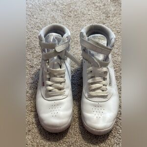 Reebok White Leather Sneakers